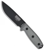 ESEE Knives ESEE-4P-KO Knife (4.5" Black) *No Sheathing*