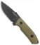 Pro-Tech George SBR Fixed Blade Knife Green G-10 (2.9" Black) Kydex Sheath