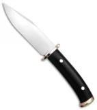 CIVIVI Teton Tickler Clip Point Fixed Blade Knife Black G-10 (5.4" Satin)