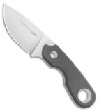 Viper Knives Berus Fixed Blade Knife Drop Point Black Micarta (2.6" Satin)