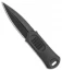 WE Knife Co. OSS Dagger Fixed Blade Knife Black G-10 (2" Black Stonewash)