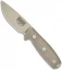 ESEE Knives ESEE-3PM-DT Modified Knife Green Sheath (3.88" Tan Plain)