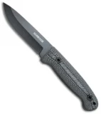 Schrade Large Frontier Fixed Blade w/ Ferro Rod (4.3" Black SW) SCHF56LM