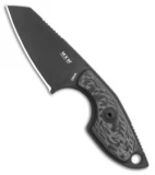 MKM Voxnaes Mikro 2 Fixed Blade Knife Carbon Fiber (2" Black) MR02-CFB