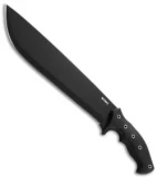 CRKT Onion ChanceInHell Machete Fixed Blade Knife (12" Black) K910KKP