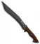 Outdoor Edge Brush Demon Survival Fixed Blade Knife Brown Zytel (13" Black)