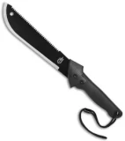 Gerber Gator Machete Jr Fixed Blade (10.75" Black Plain)
