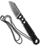 Boker Plus Ylvi Fixed Blade Knife Black G-10 (2.3" SW) 02BO038