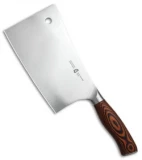 Tuo Cutlery Fiery Phoenix Cleaver Knife Pakkawood (7" Satin)