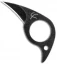 Fred Perrin Mini-Pic Fixed Blade Neck Knife Black (1.12" Black)
