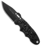 TOPS Knives C.A.T.  Fixed Blade Knife Black G-10 (3.25 Black) 200H-01
