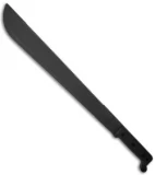 Ontario OKC 1-18" SBK Sawback Machete Fixed Blade Knife (Black)