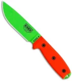 ESEE Knives Venom Green ESEE-4P-VG Wilderness Knife (4.5" Plain)