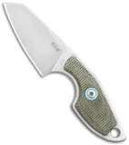 MKM Voxnaes Mikro 2 Fixed Blade Knife Green Canvas Micarta (2" SW) MR02-GC