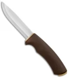 Morakniv Bushcraft Survival Fixed Blade Knife Brown (4.25" Satin)