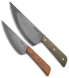 TOPS Knives Frog Market Special Standard + XL Fixed Blade Knife Combo