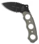 TOPS Knives Devil's Elbow XL Knife Fixed Blade (2.13" Black Plain) DEV-01