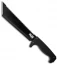 SOG SOGfari Machete - 10" Tanto Fixed Blade Knife w/ Sheath (Black) MC-04