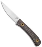 Boker Plus Bark Beetle Fixed Blade Knife Brown Micarta (3.62" Satin)