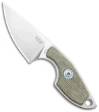 MKM Voxnaes Mikro 1 Fixed Blade Knife Green Canvas Micarta (2" SW)