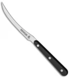 Kanetsune Tomato Slicer Kitchen Knife Black Serrated (4.10" Mirror) KC093