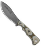 TOPS Knives Camp Creek Fixed Blade Knife Camo G-10 (4.3" Tumbled)