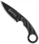 TOPS Knives C.U.T. 4.0 Combat Utility Tool Knife Black Micarta (4.25" Black)