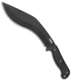 CRKT Johnson KUK Tactical Kukri Fixed Blade Knife (10.56" Black) 2742