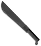 Ontario 12" CT2 Sawback Cutlass Machete Fixed Blade Knife (Black)