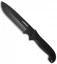 Schrade Frontier SCHF52 Fixed Blade Knife Black TPE (7" Black)