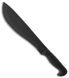 Ka-Bar Cutlass Machete Knife Fixed Blade (11" Black Plain) 1248