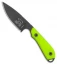 White River M1 Backpacker Pro Fixed Blade Knife HI VIE Green G-10 (3.1" PVD)
