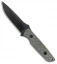 Spartan Blades Alala Fixed Blade Knife Green Micarta (3.75" Black) SBSL004BKGR
