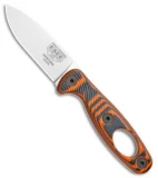 ESEE Knives Xancudo Fixed Blade Knife 3D Orange G-10 w/ Hole (3" SW S35VN)