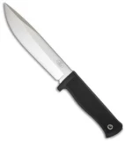 Fallkniven Knives A1 Survival Knife w/ Leather Sheath (6.3" Satin Plain)