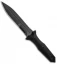 Bastinelli Creations GROZO Fixed Blade Knife Black G-10 (5.8" Black PVD Serr)