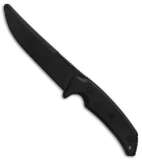 Bastinelli PY Fixed Blade Trainer Knife (5.1" Black)