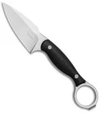 Boker Plus Accomplice Fixed Blade Knife Black G-10 (3.1" Satin)