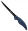 Camillus Cuda 6" Professional Fillet Fixed Blade Knife Blue Micarta (6" Black)