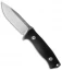 LionSteel M5 Fixed Blade Knife Black G-10 (4.5" Satin)