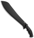 CRKT Onion HalfaChance Parang Fixed Blade Knife (14" Black) K920KKP