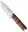 Fallkniven NL5 Northern Lights Idun Knife Leather Fixed Blade (4" Satin)
