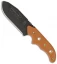 TOPS Knives Wilderness Guide 4.0 Fixed Blade Knife (4.25" Black Plain) WSG-4