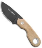 Viper Knives Berus Fixed Blade Knife Drop Point Natural Micarta (2.6" DLC)