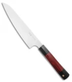 Xin Cutlery Xincare 7.5" Kiritsuke Chef's Kitchen Knife Black/Red G10