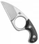 Fred Perrin Shorty Neck Knife Black G-10 (2.25" Stonewash)