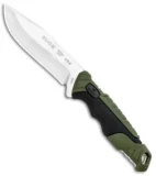 Buck Pursuit Small Fixed Blade Knife Green GFN (3.75" Satin) 0658GRS