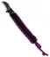 Outdoor Edge Para Claw Paracord Bracelet Knife Purple (1.37" Black SW)