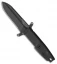 Extrema Ratio Defender DG Fixed Blade Knife Black Forprene (4" Black)