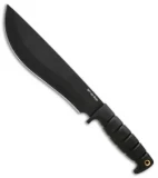 Ontario GEN II SP-53 Knife Fixed Blade w/ Black Nylon Sheath (10" Black) 8689